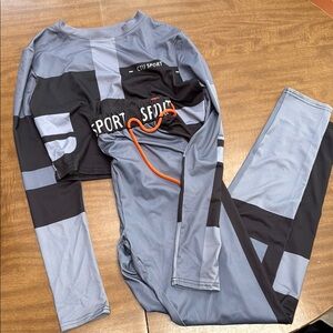 CTU Sport Athletic Workout Outfit Set